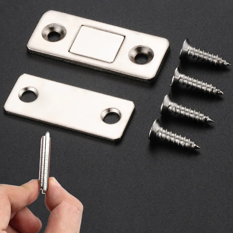 6pcs Strong Magnetic Cabinet Catches Ultra-Thin Door Magnets