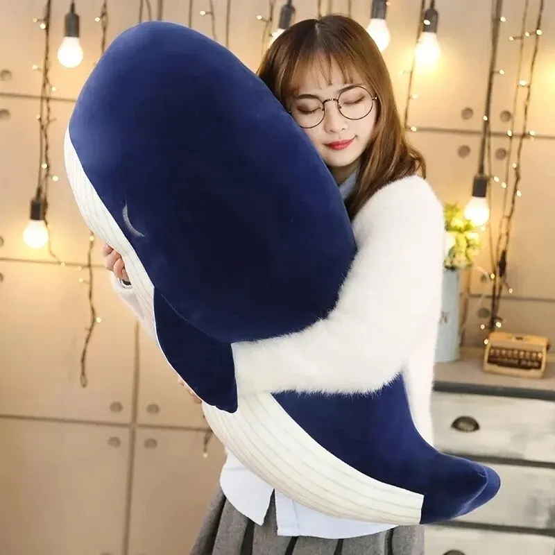 25cm Cartoon Soft Little Blue Whale Plush Toys