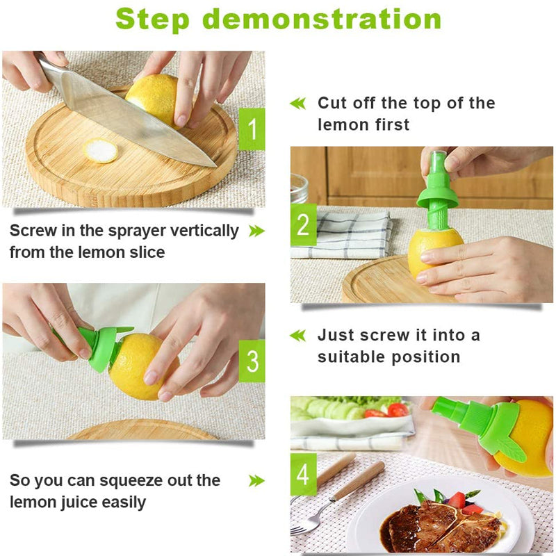 Manual Orange Juice Squeeze Juicer Lemon Spray