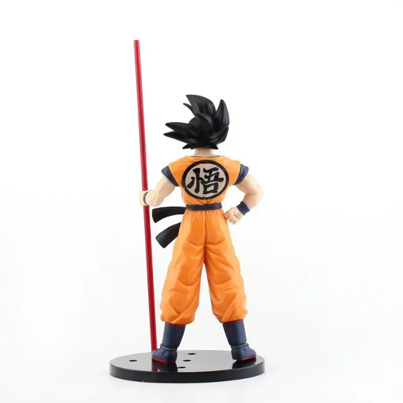 23cm Dragon Ball Z Son Goku Anime Figure Battle Damage Shockwave