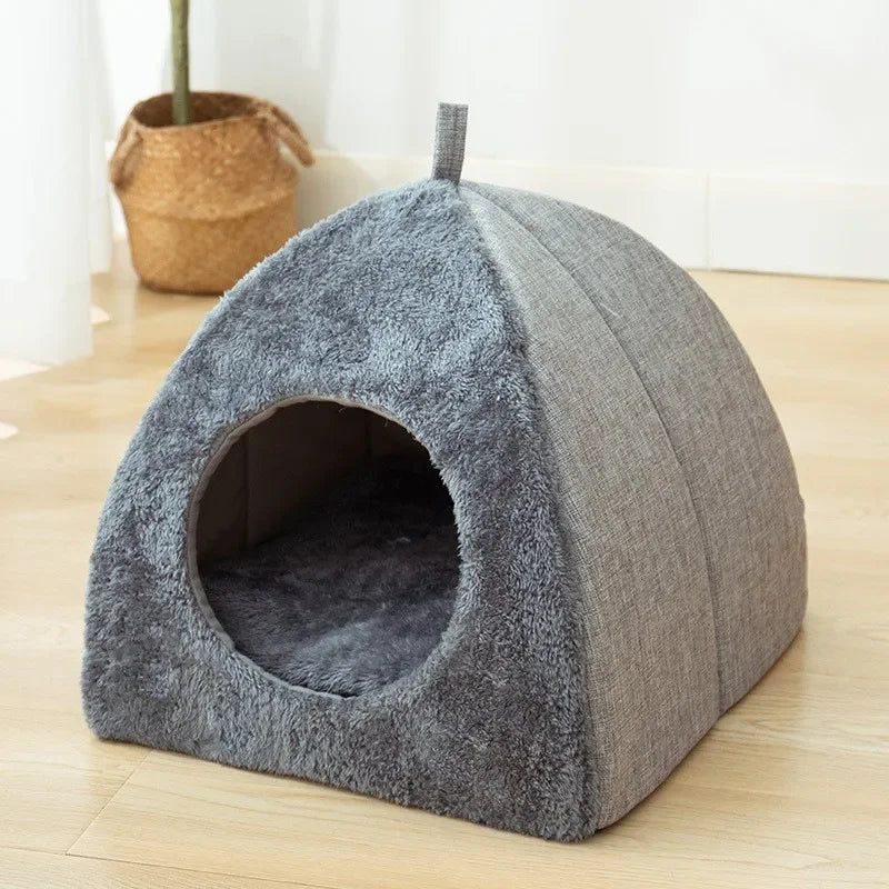 New Triangle Cat Nest Closed Cat House Pet