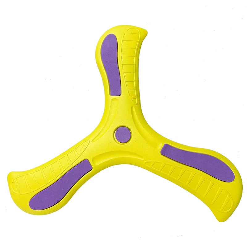 Children Boomerang Soft Three-leaf Cross Adult-kids Interactive Outdoor Toy