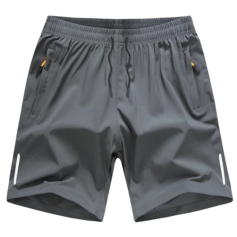 Summer Men Shorts Ice Silk Running Gym Sport Shorts