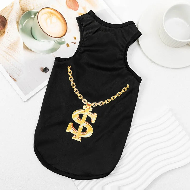 Summer Dog Clothes Breathable Basketball Jersey Puppy Cats