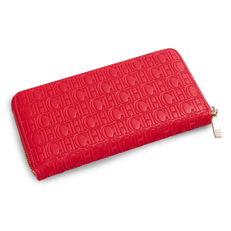 Women's Solid Colour Long Wallet