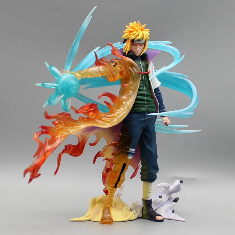 26cm Naruto Figures Namikaze Minato Anime Figures Gk Pvc