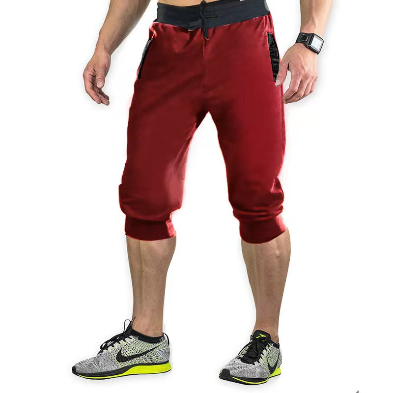 2024 New Mens cross-border sports pants men's casual jogging shorts