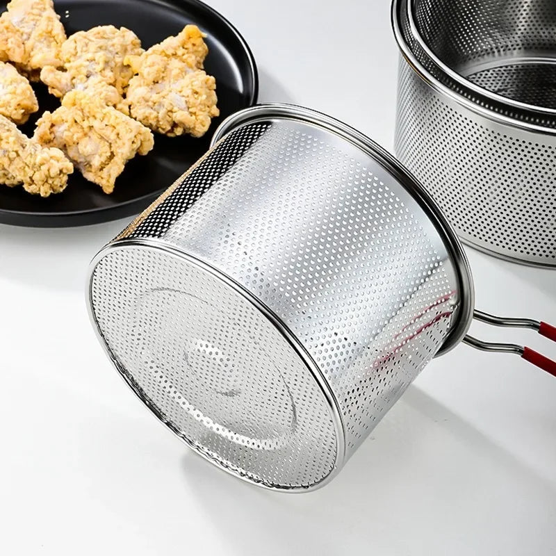 Stainless Steel Fried Mesh Kitchen Fry Basket