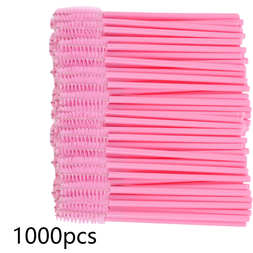 500/1000PCS Eyelashes Brushes Set Wholesaler Disposable Lash Mascara Brush