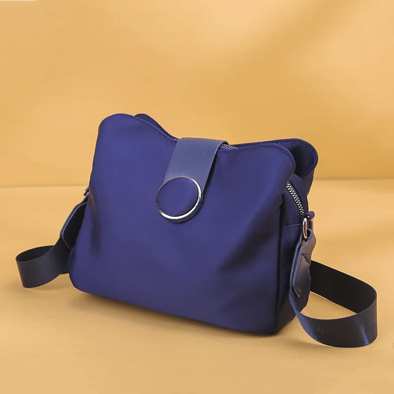 Vintage Nylon Waterproof Shoulder Bag Women