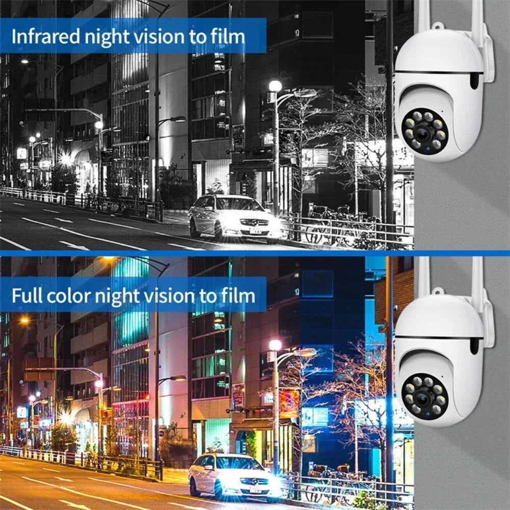 Wifi Surveillance Camera 8MP Wireless Security PTZ IP Camera HD Color