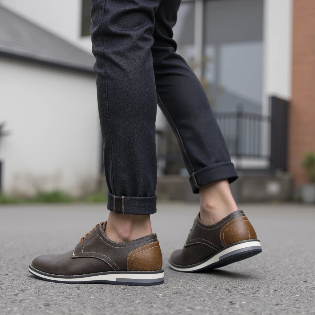 Men Shoes Comfortable Brand Fashion 2025 Leather Shoes Men