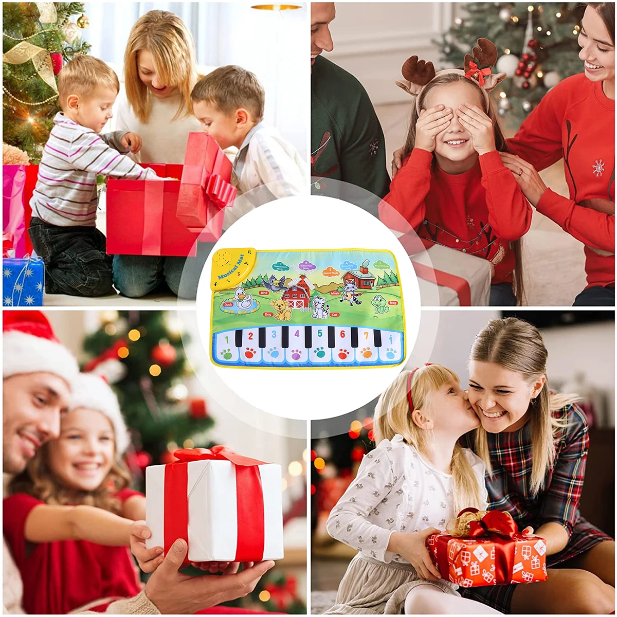 60x39cm Musical Piano Mat for Kids Toddlers