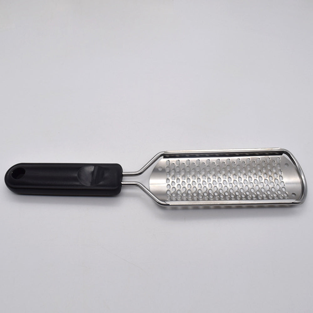 Foot Rasp File Pedicure Stainless Steel Brush Scrubber