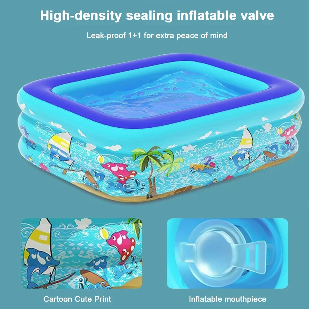 Inflatable Swimming Pool Indoor Outdoor PVC