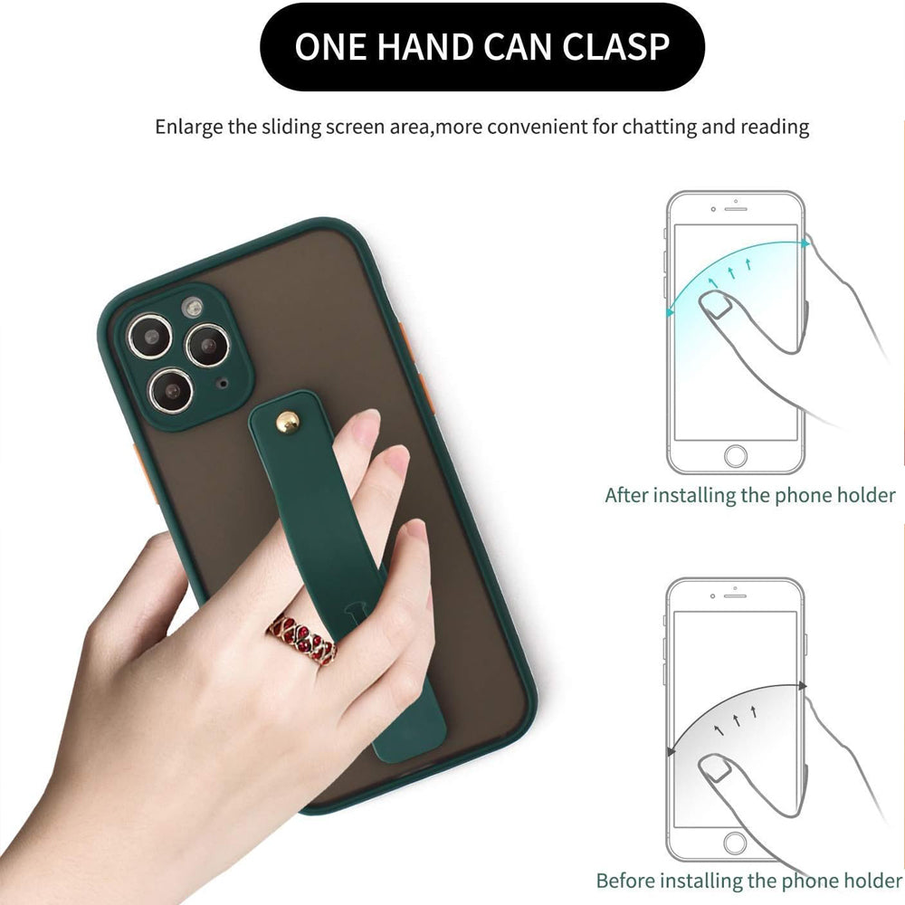 Hand Band Finger Grip Mobile Phone Holder