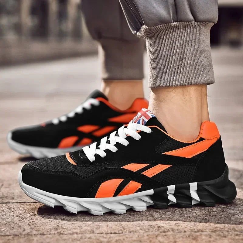 New Men's Sports Shoes Breathable Running Shoes Outdoor