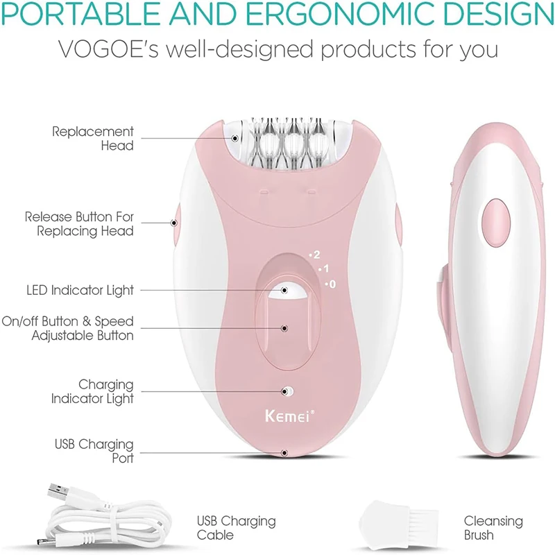 Women Epilator Electric Hair Removal