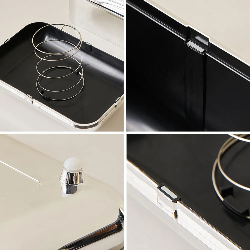 Luxury Golden Tissue Boxes Storage