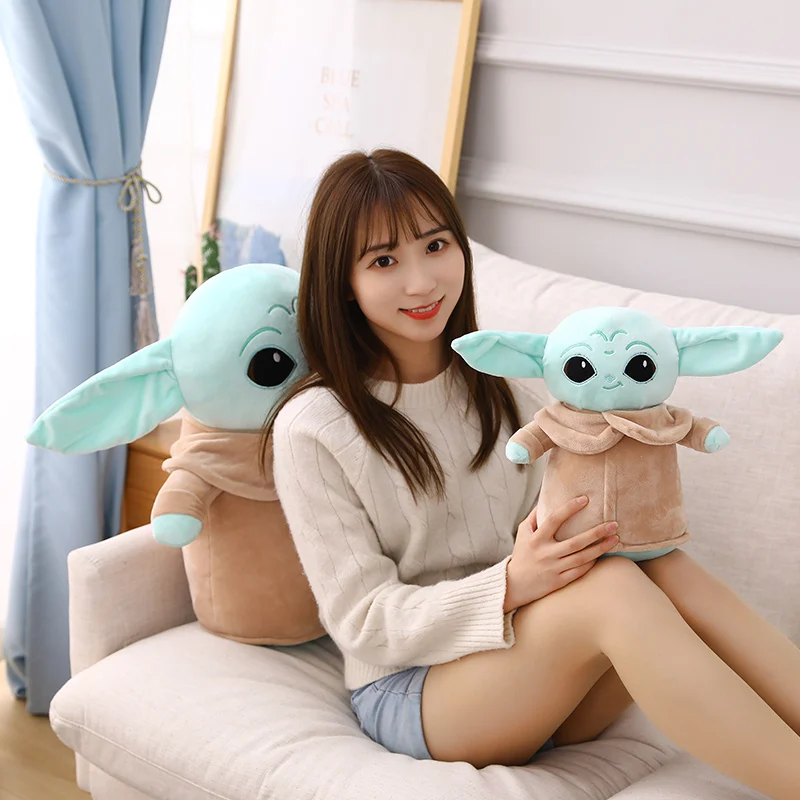 18cm Disney Star Wars Anime Yoda Grogu Mandalorian Figure