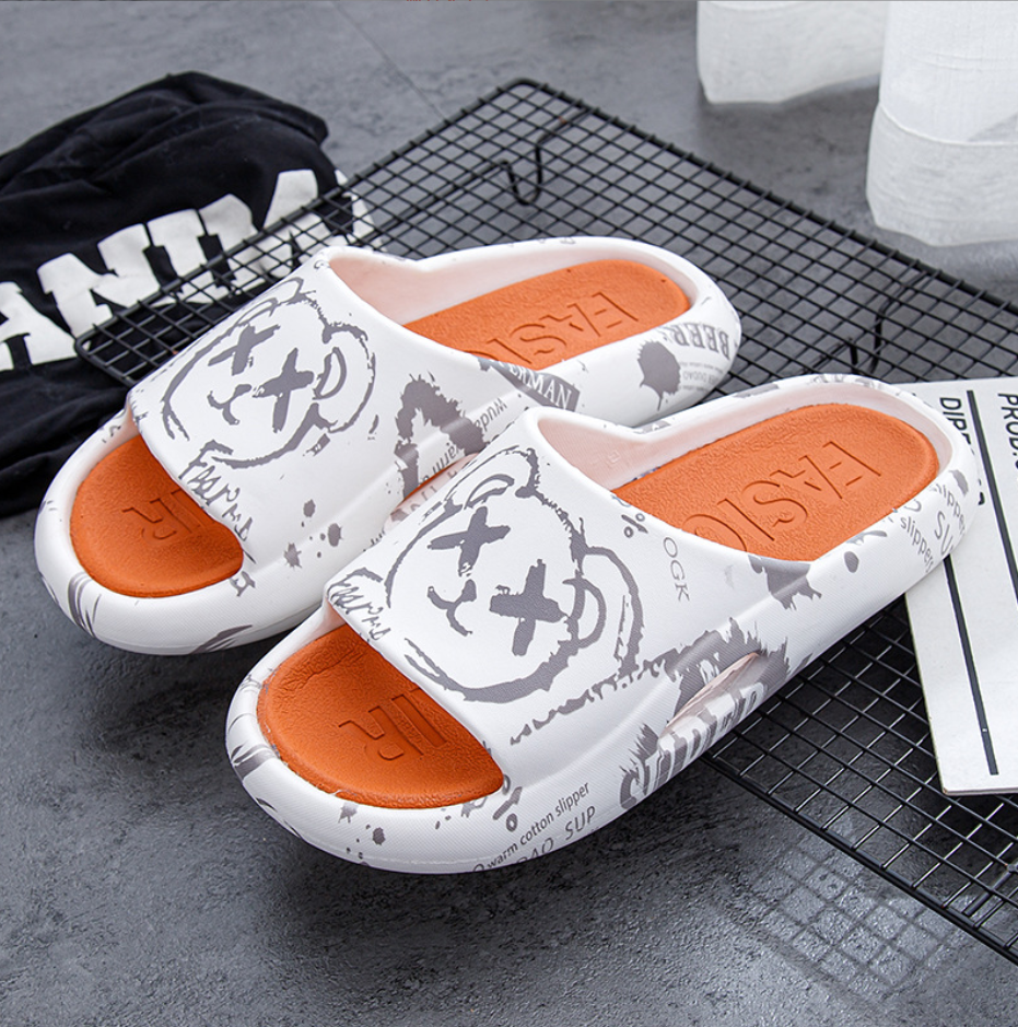 1pc Summer PVC High Quality Anti Slip Slides Color