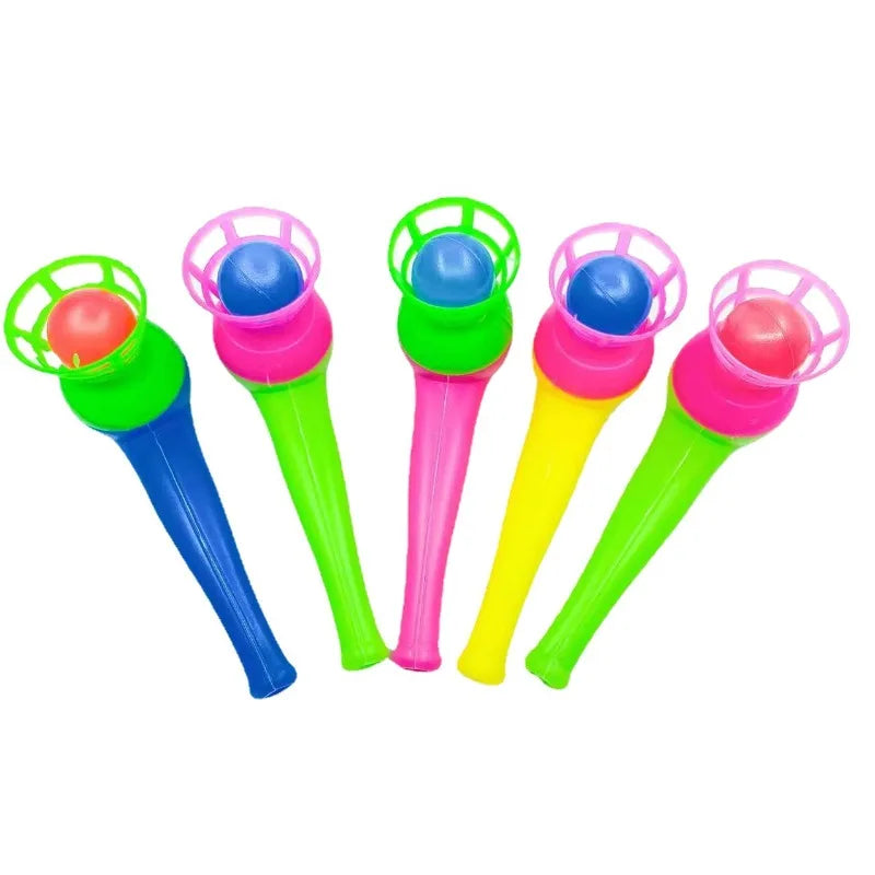 12/30Pcs Fun Magic Blowing Pipe Floating Ball Game