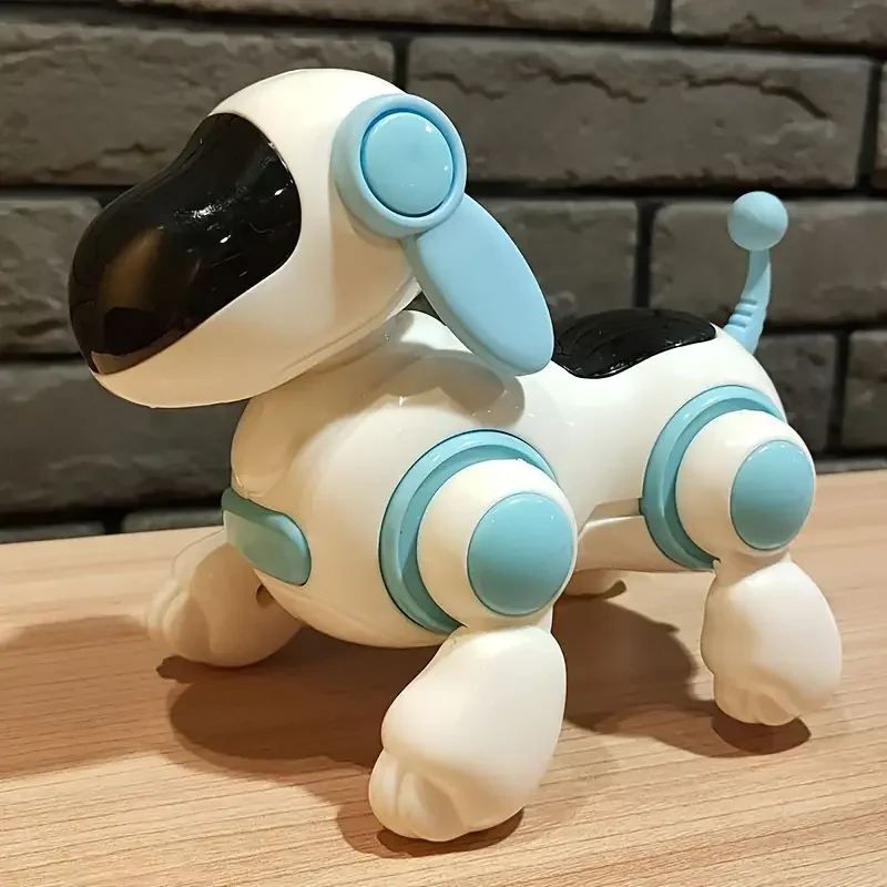 Kids Robot Electronic Dog Toys Music Crawling