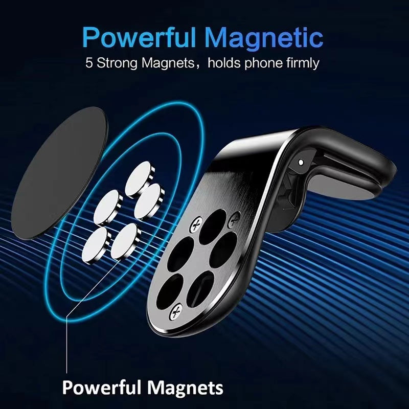 Magnetic Car Phone Holder in Car Phone Stand Clip Mount