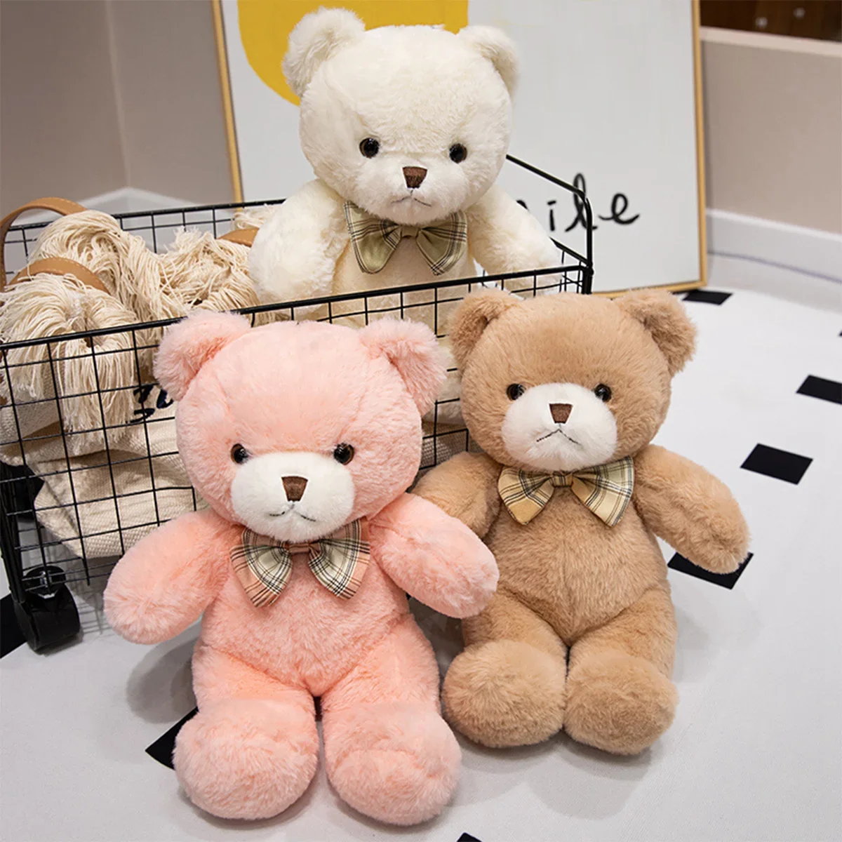Cute Teddy Bears Stuffed Plush Toys Bear Animal