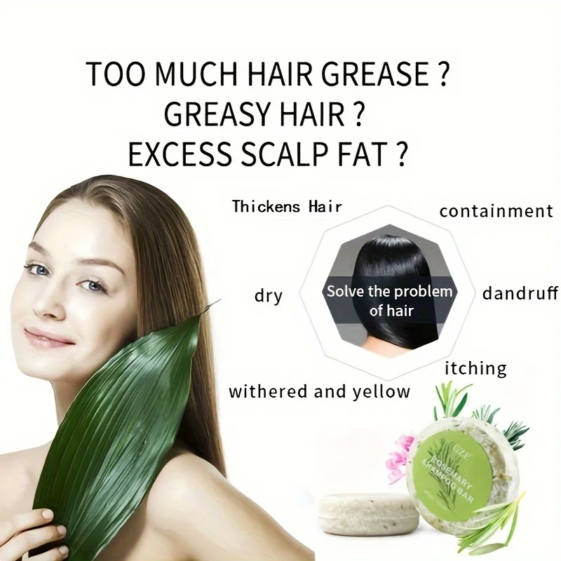 Rosemary Hair Strengthens Shampoo Bar