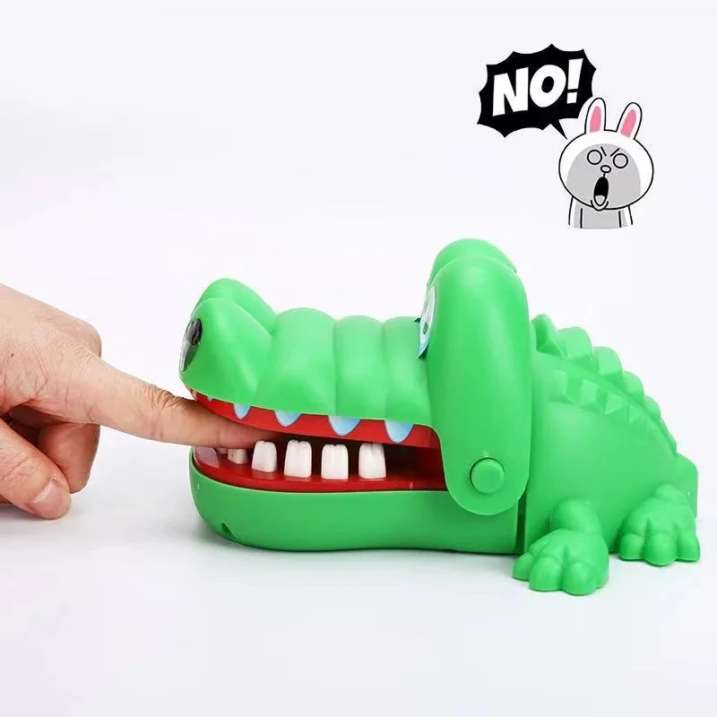 Crocodile Teeth Bite Finger Toy