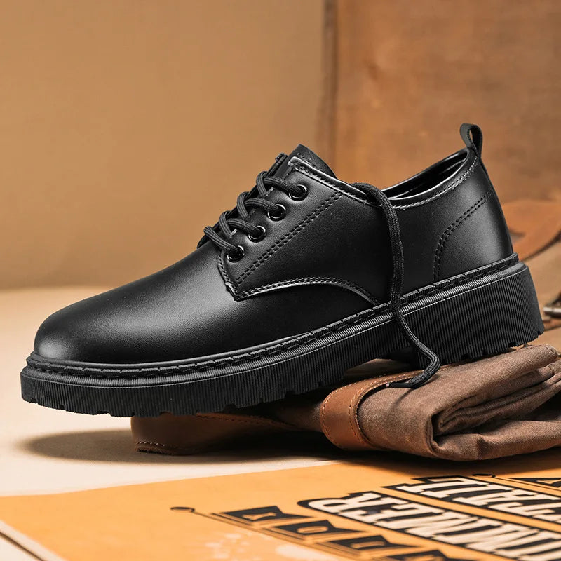 Men's Business Casual Shoes Summer Work Wedding Fashion Black