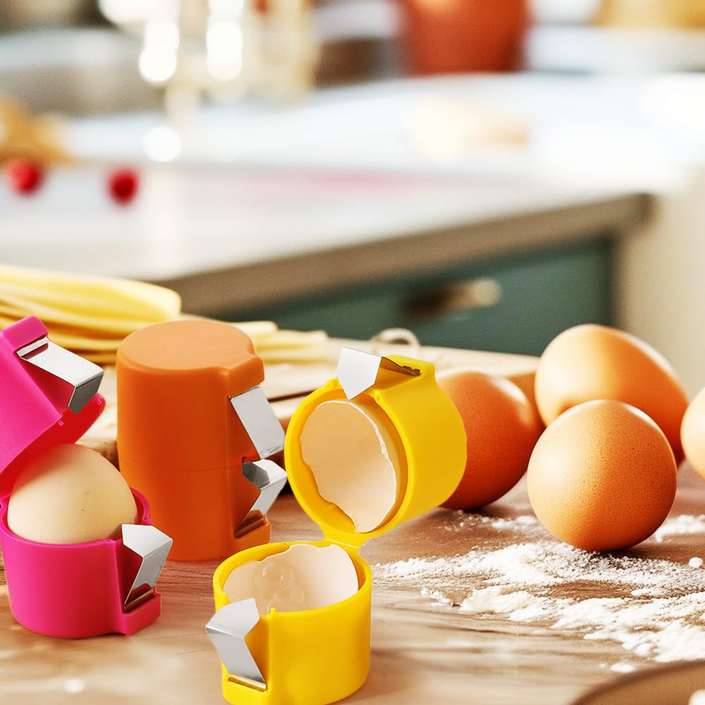 Multifunctional Egg Shell Opener Handheld Egg Cracker