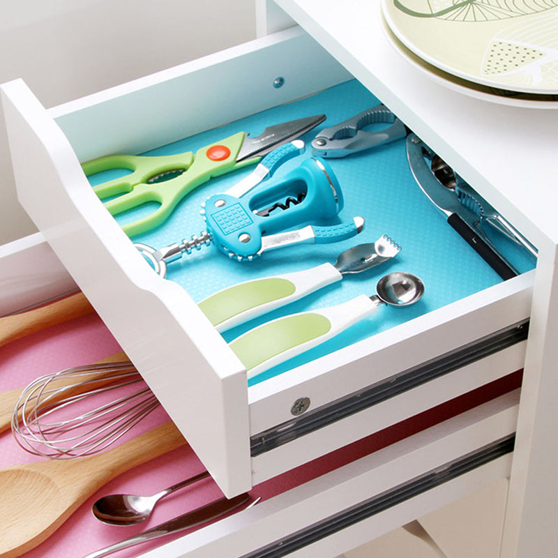 4PCS EVA Waterproof Refrigerator Liner Mat