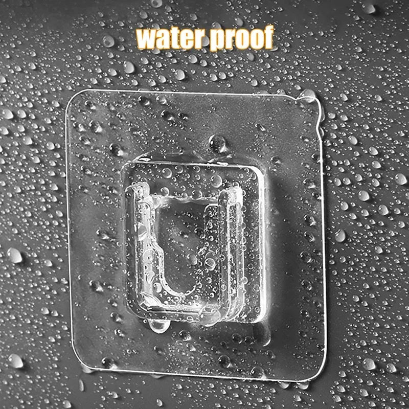 Double-Sided Adhesive Wall Hooks Hanger Strong