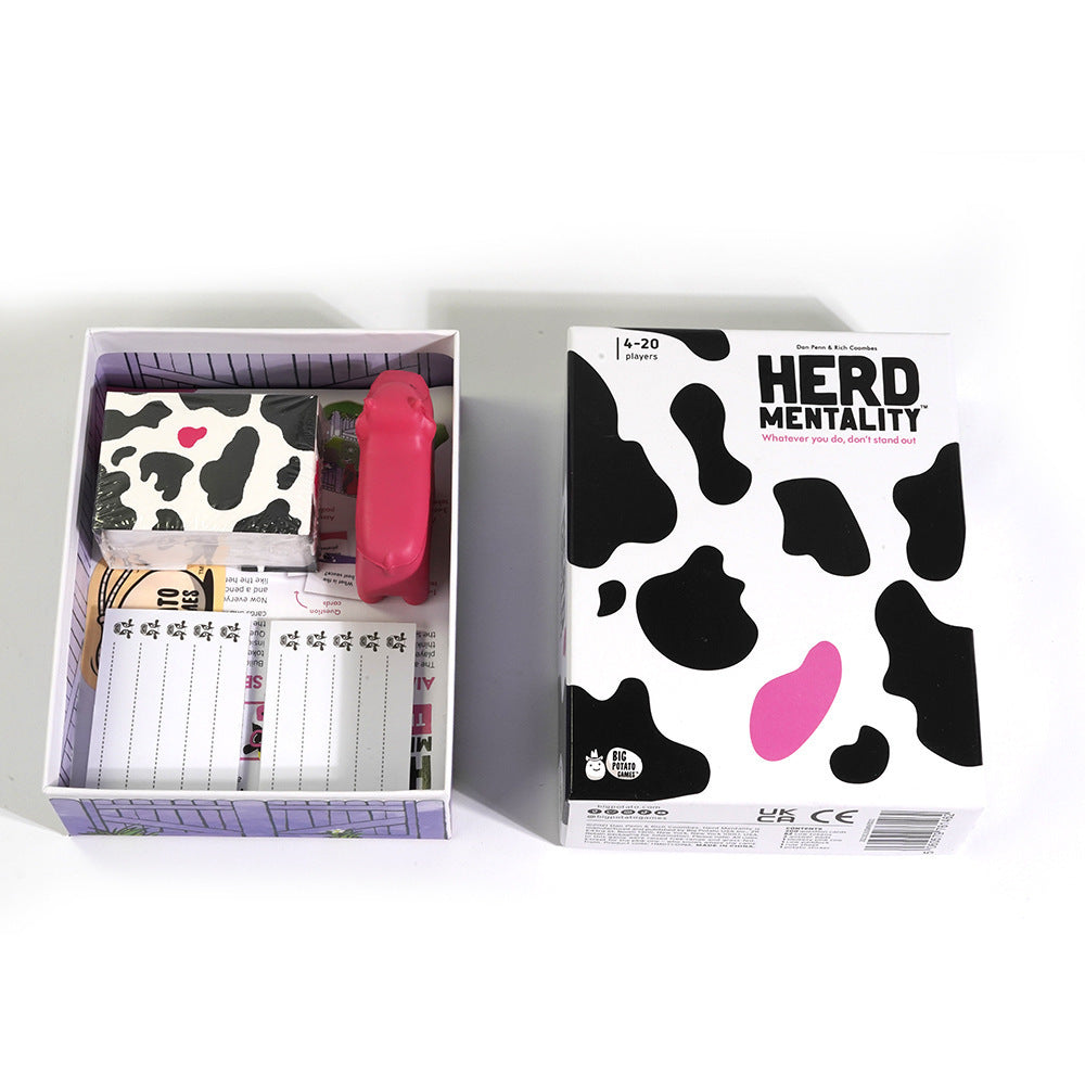 Herd Mentality and Moovies Edition Board Game