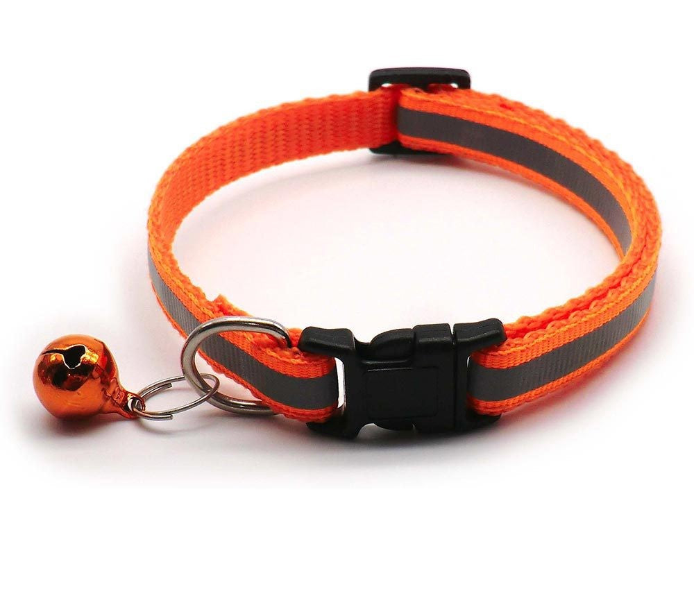 2Pcs/Pack 12 Colors Reflective Adjustable Cats And Small Dogs