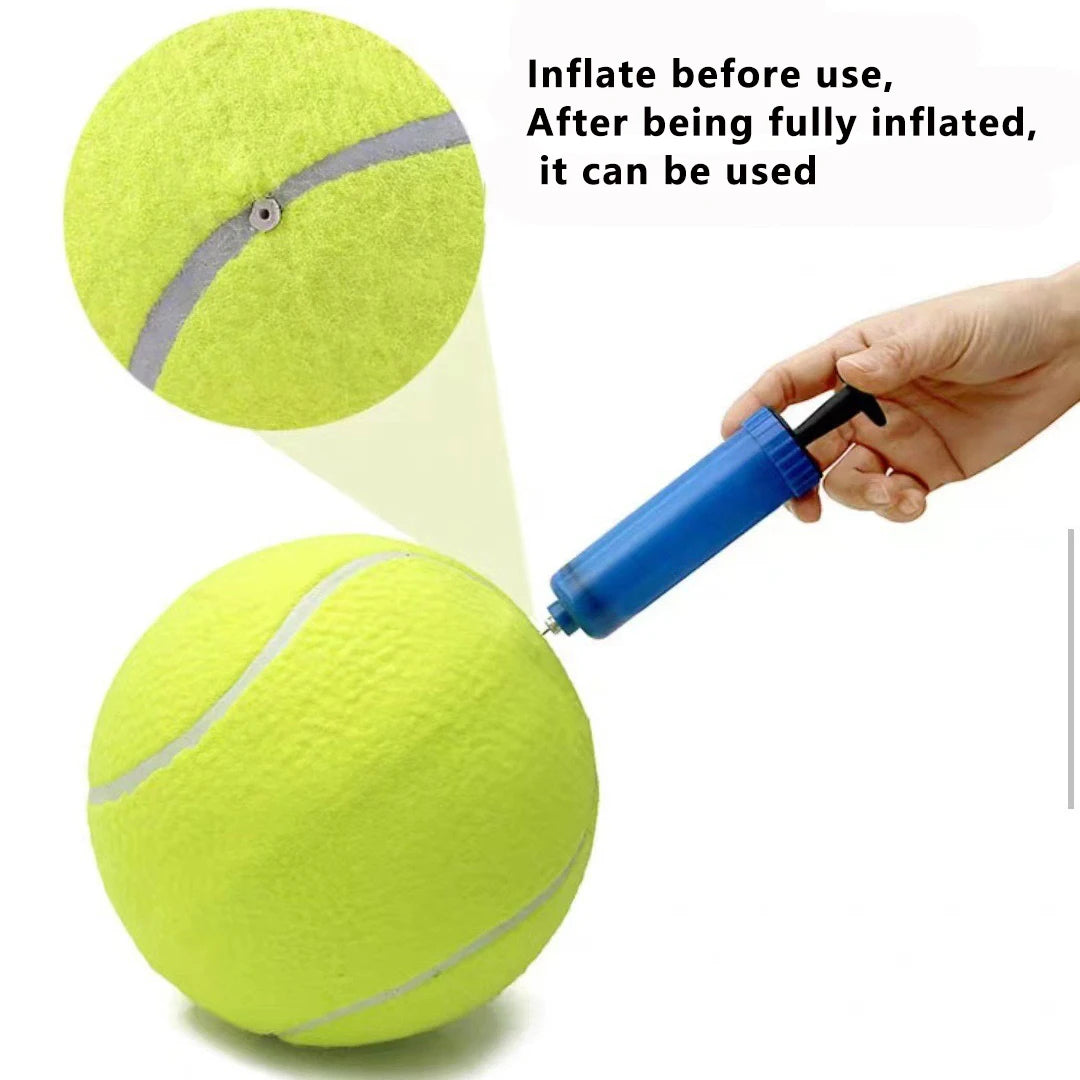 7/9.5Inch Giant Tennis Ball Pet Inflatable Toy for Dog Training Ball
