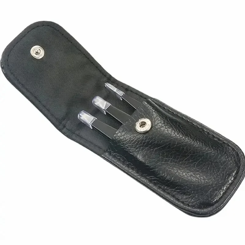 Premium Stainless Steel Eyebrow Tweezers Set