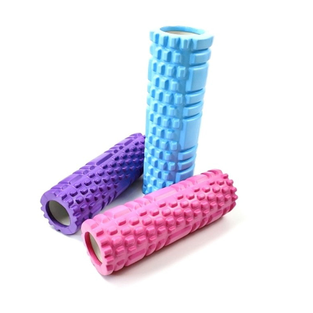1pc Foam Massage Roller, Hollow Yoga Column Fitness Equipment for Muscle Massage