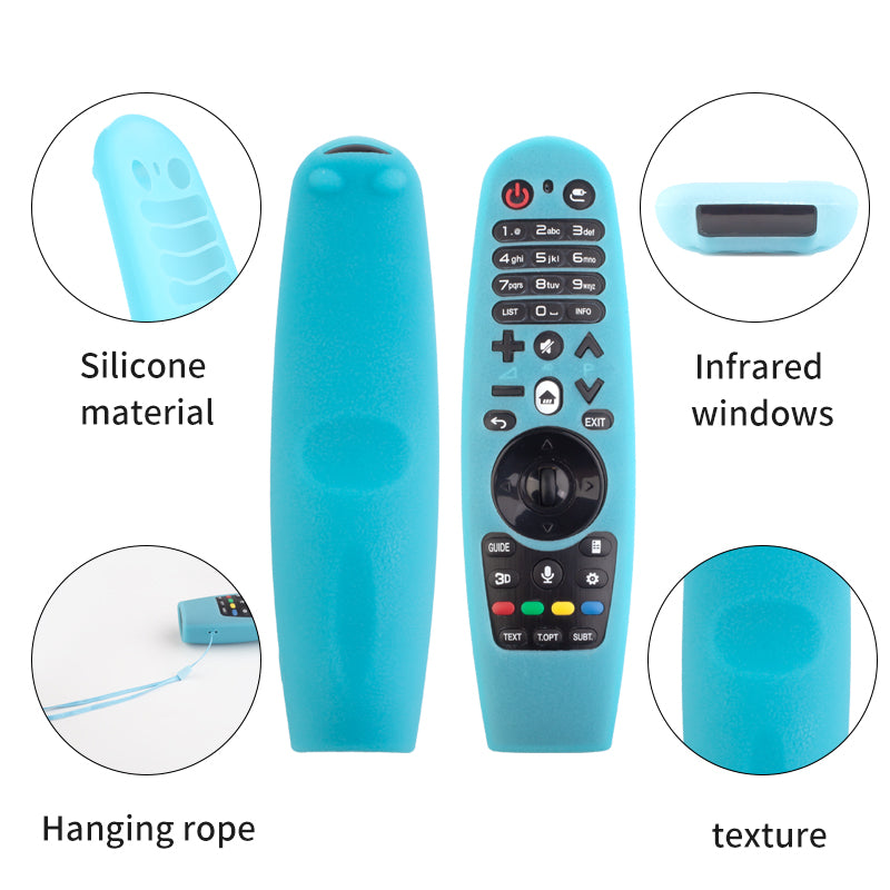 Silicone Case For LG AN-MR600 MR650 MR18BA MR19BA MR20GA Magic Remote Control