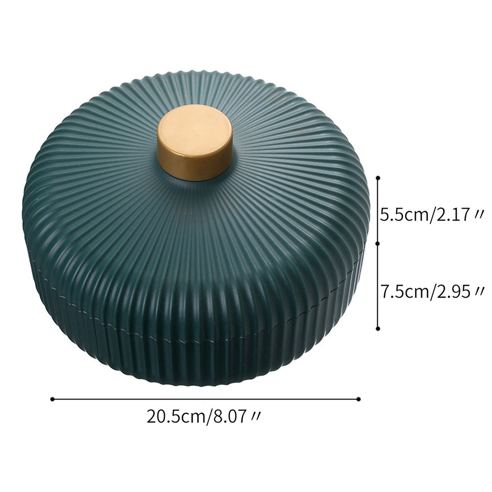 Food Platter Food Storage Tray with Lid 4 Compartment