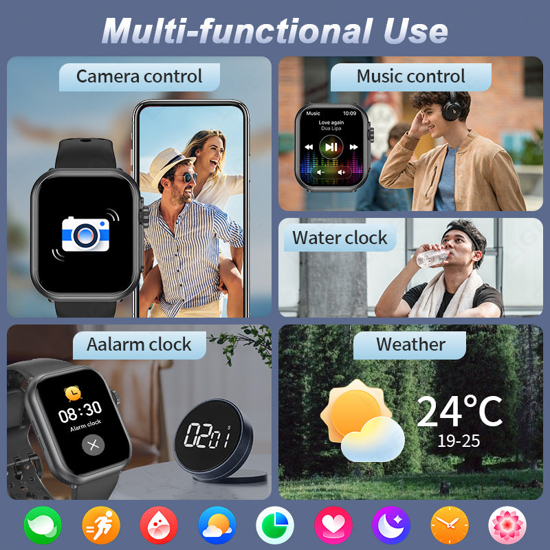 Ultra 2 SE Smart Watch Men Women 1000mAh