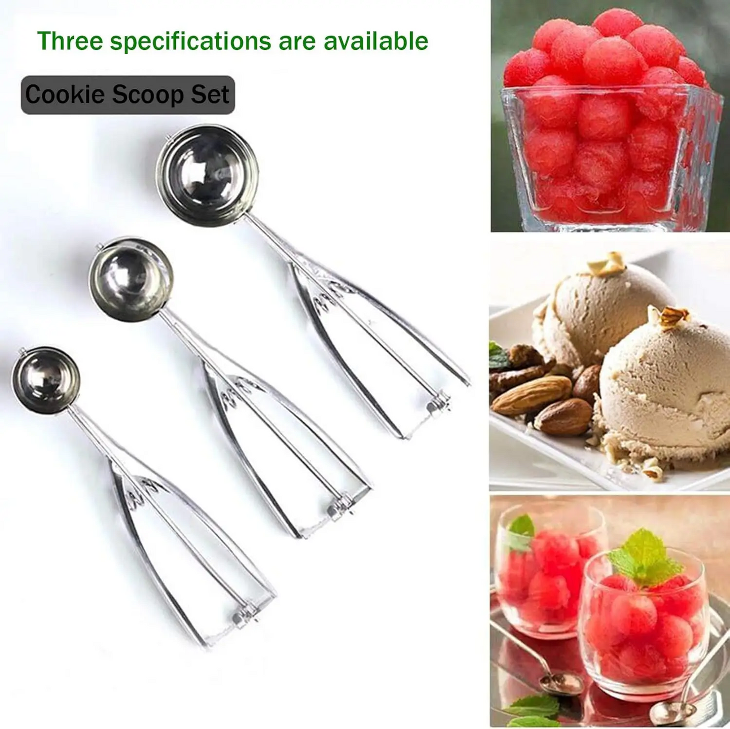 Cookie Scoop with Trigger for Kitchen