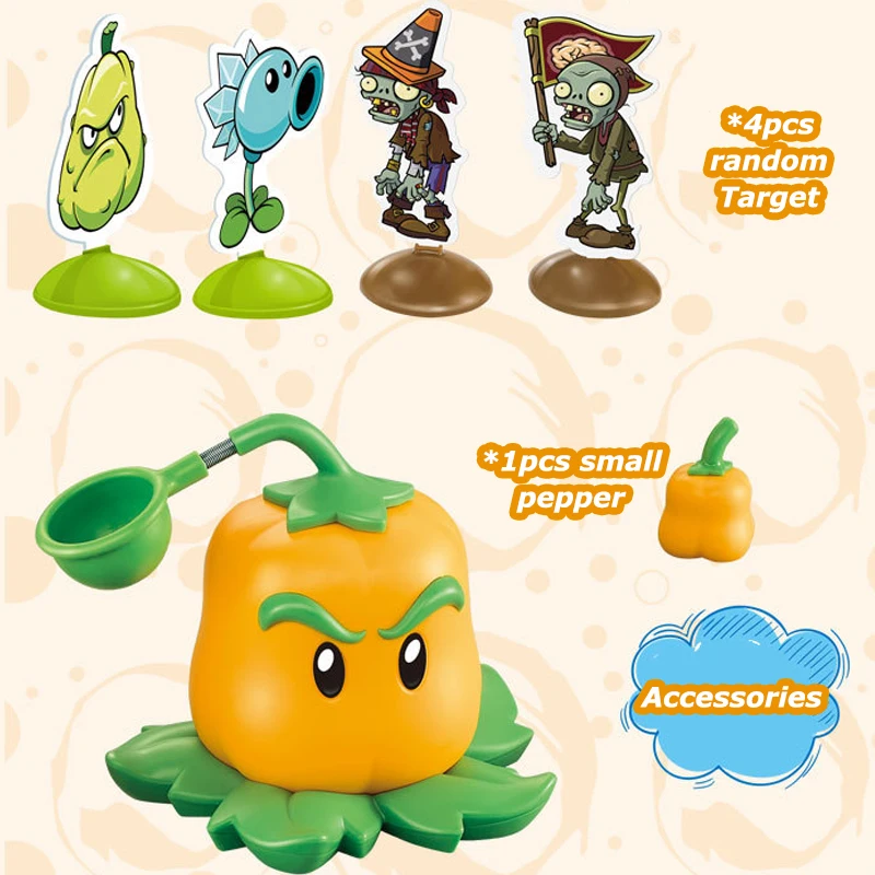 New Plants Vs Zombies 2 Pepper-pult Chili Pitcher Toy