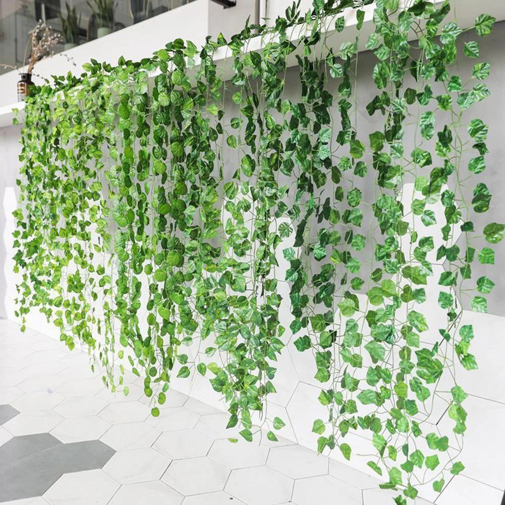 6pcs Artificial Ivy Leaves Plants Garland Plant