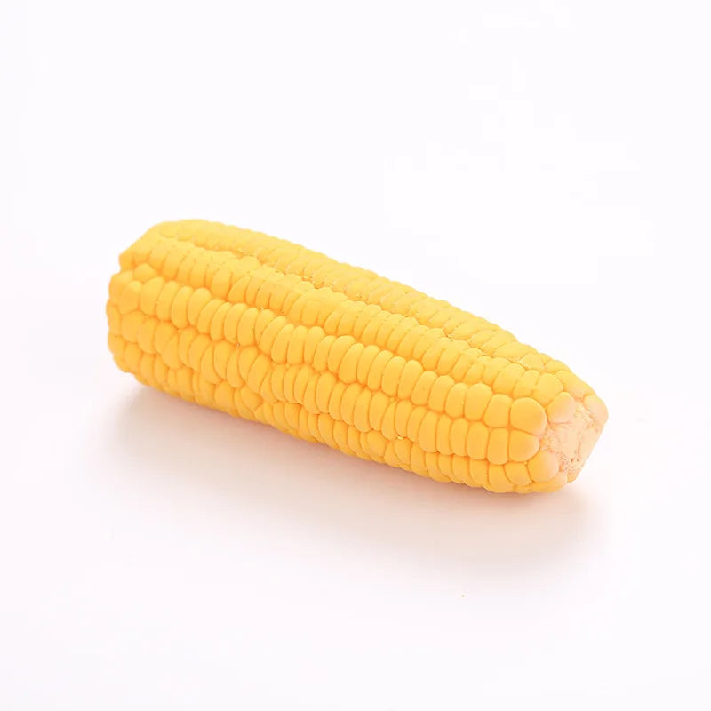 New Pet Toys Squeak Toys Latex Corn shape Puppy Dogs