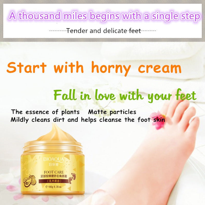 Shea Butter Foot Exfoliating Cream