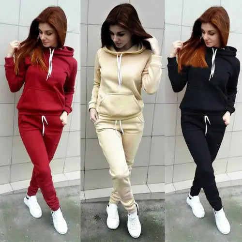Women Fashion Casual Sweatshirt Ladies Sweat Suit