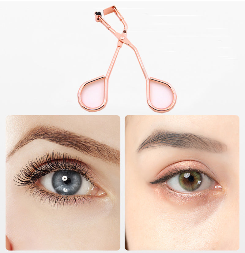 Stainless Steel Eyelash Curler Makeup Tool Mini Details Part of Eye Lash